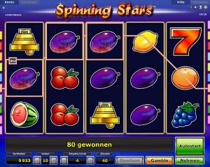 slot spinning stars online