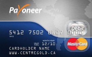 payoneer card