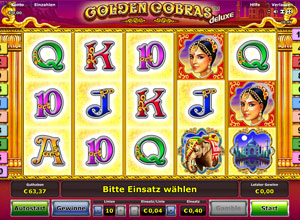 Golden Cobras Deluxe Slot